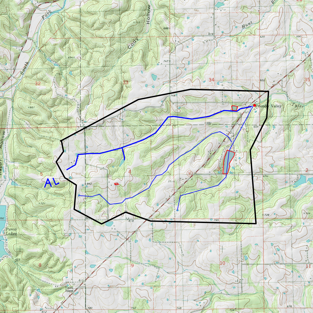 als map - CalTopo