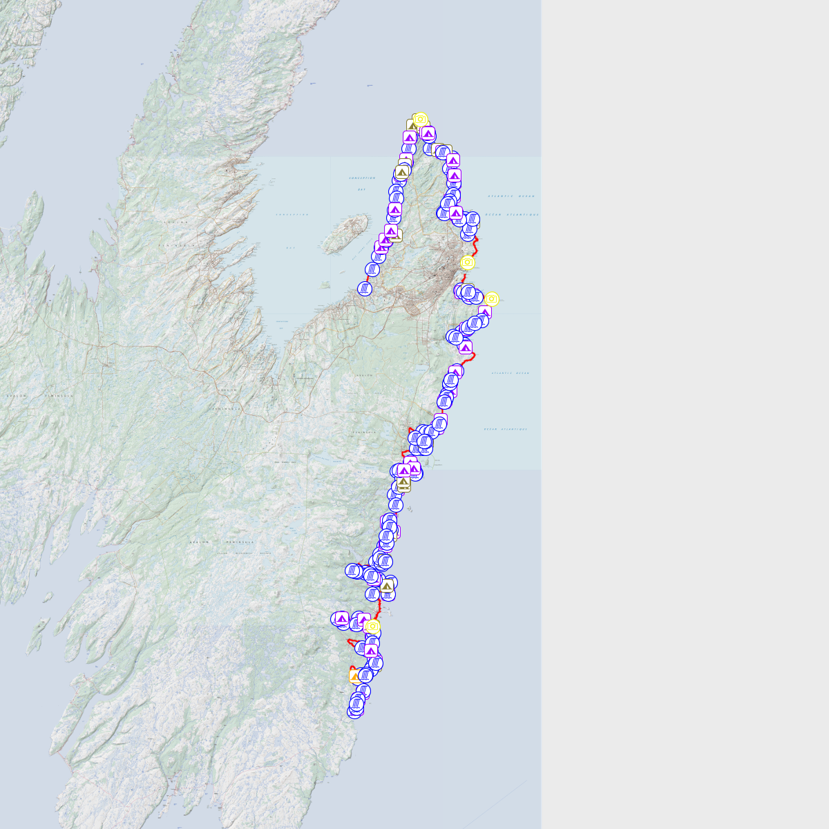ECT Thru Hiking Map - Read Only - CalTopo