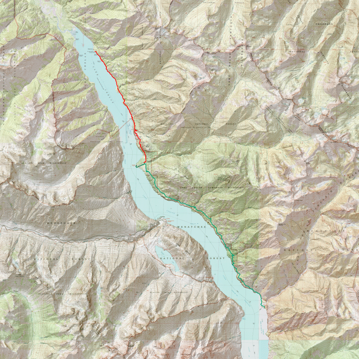 Prince Creek > Moore Point - CalTopo