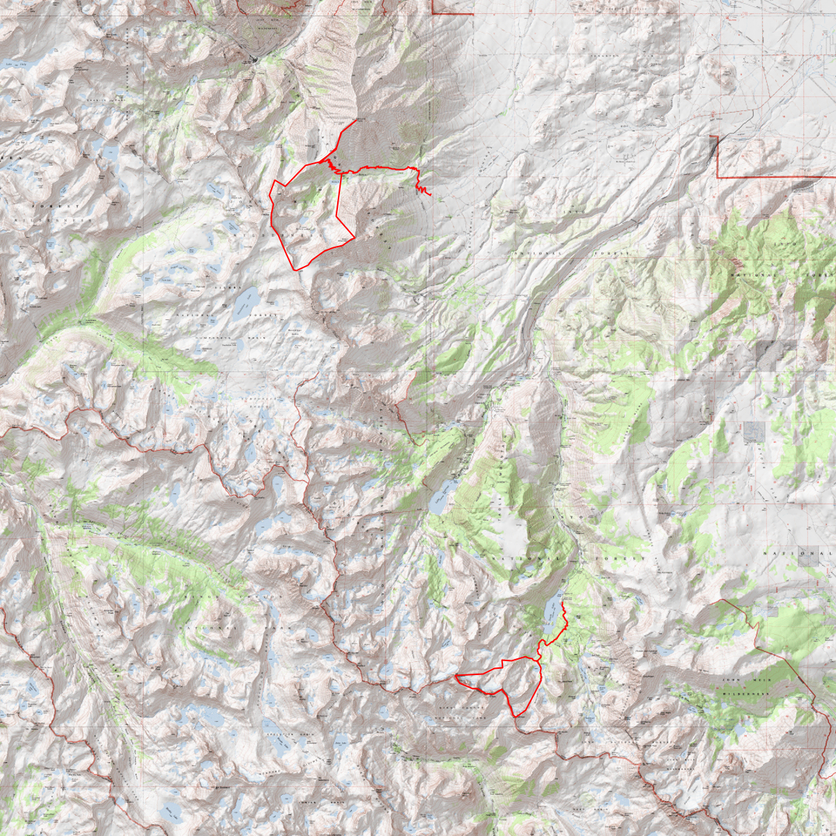 horton, south lake CalTopo