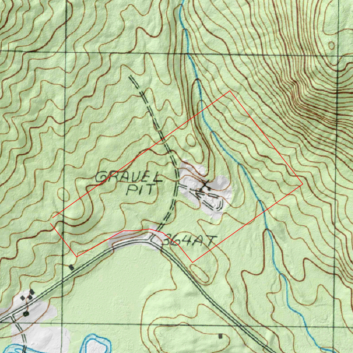 Blue Ridge Parcel - CalTopo