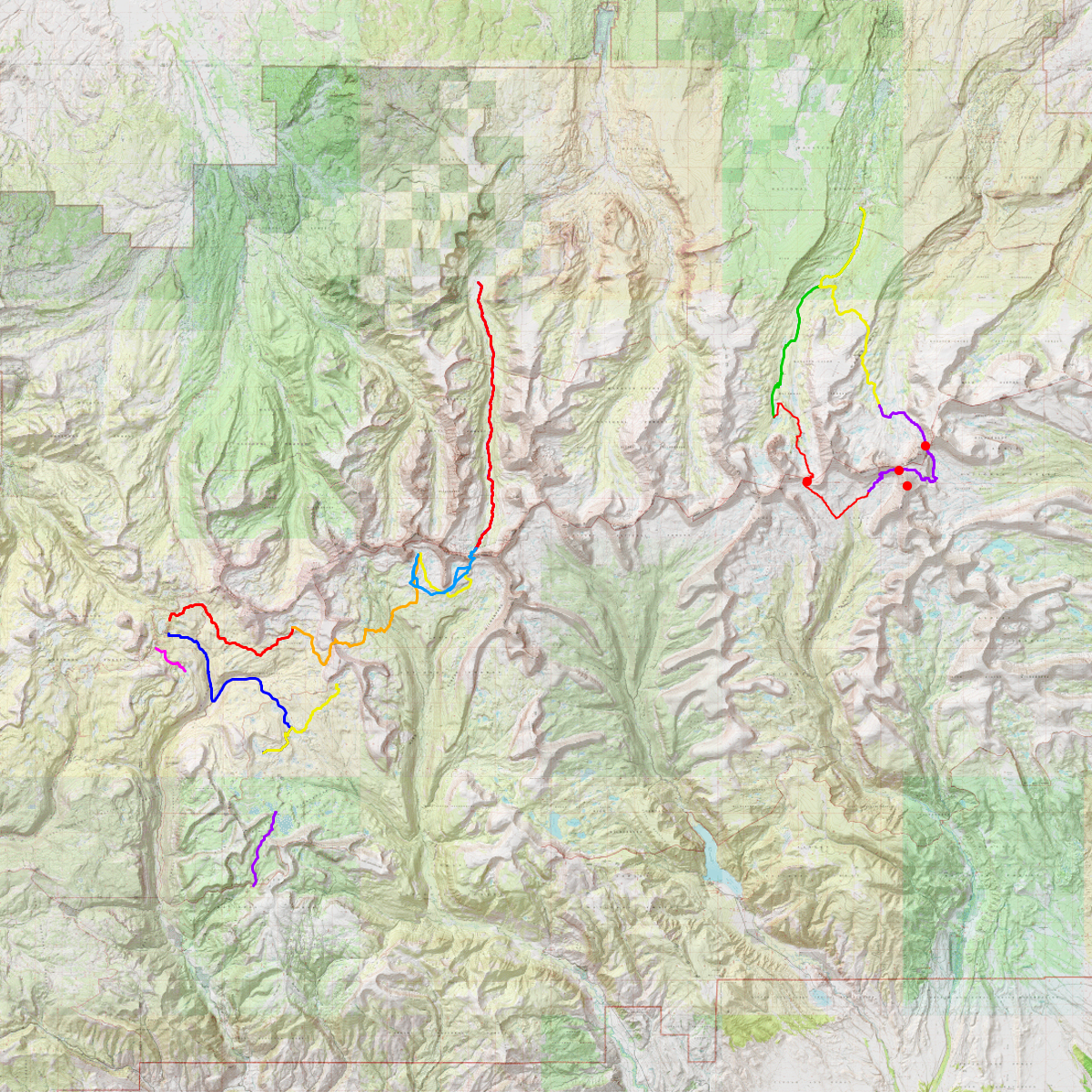 Red Castle Loop - CalTopo