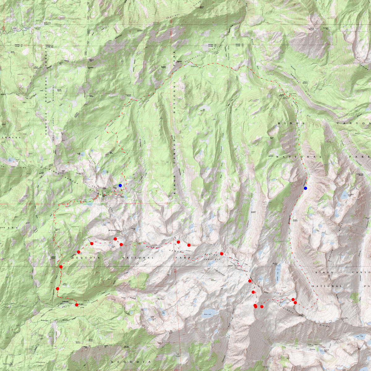 Lodgepole Loop CalTopo