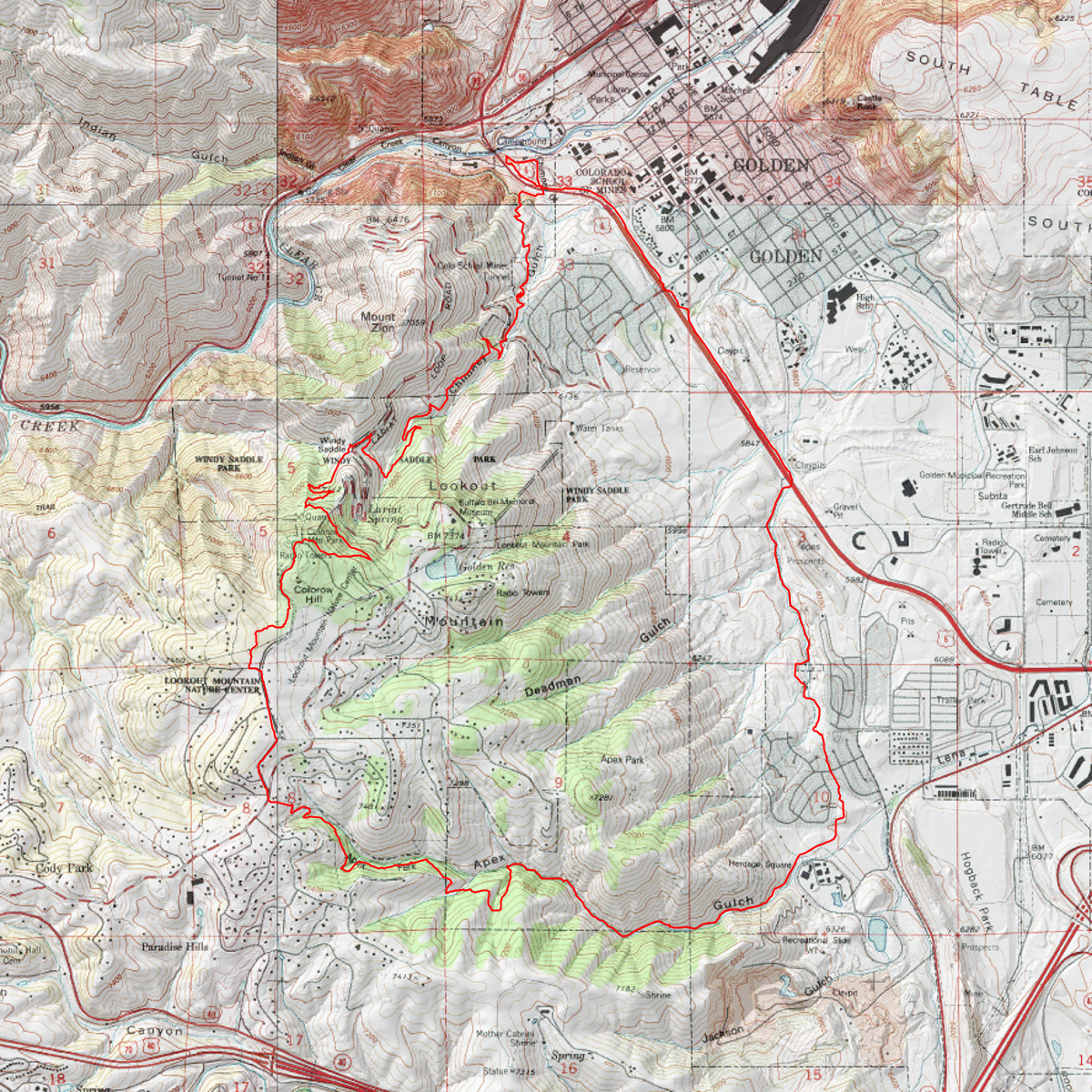 Chimpex Loop - CalTopo