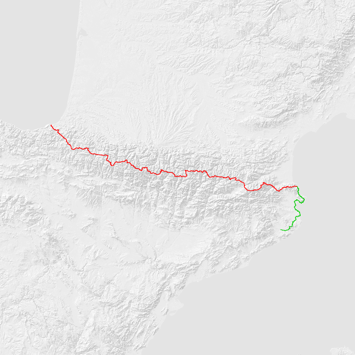 HRP Haute Route Pyrenees (2010.07 DoingMiles.com) - CalTopo