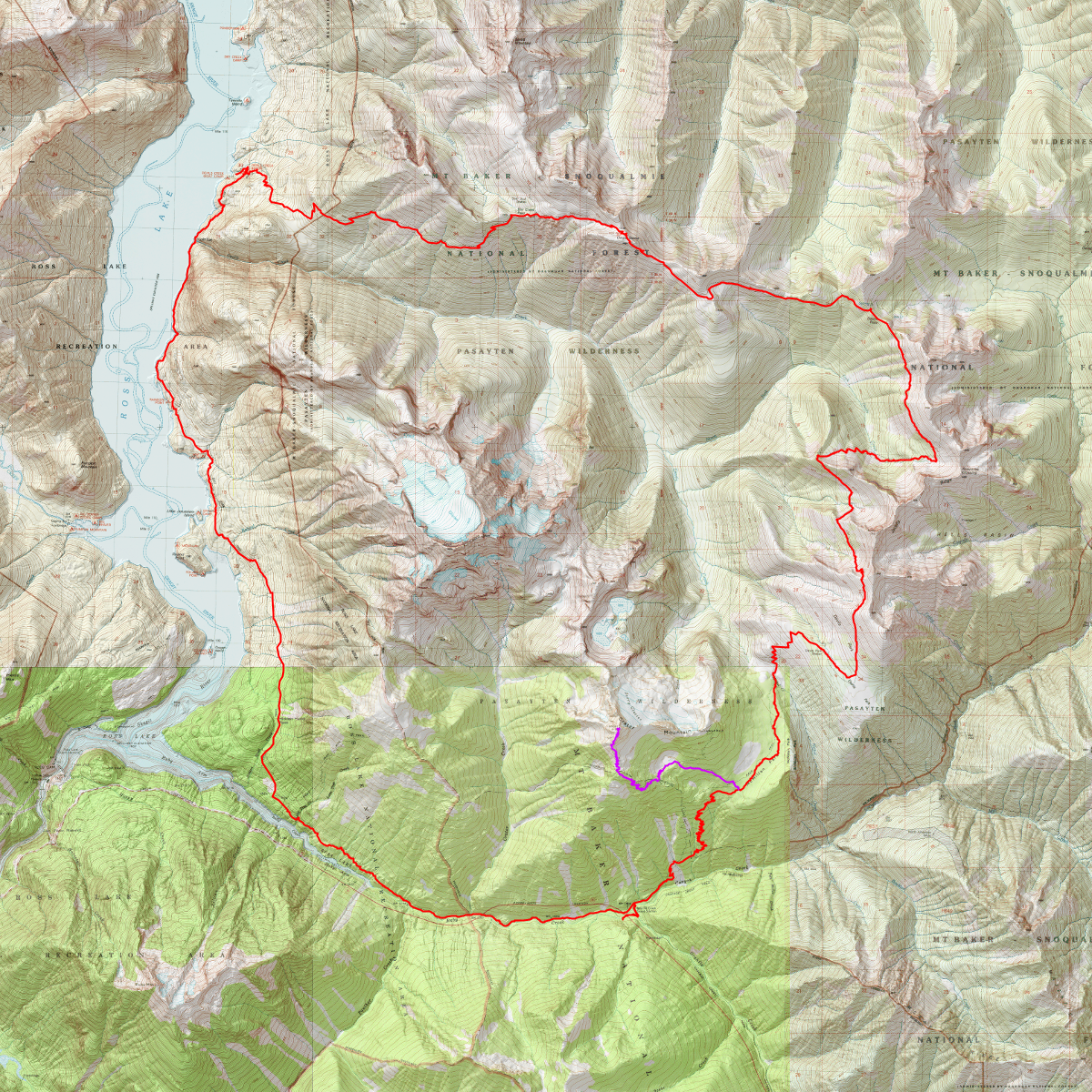 Devil's Dome Loop - CalTopo