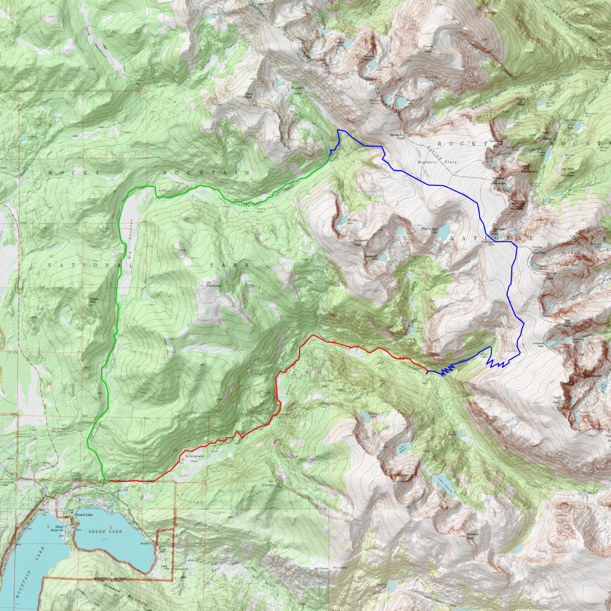 cdt loop - CalTopo