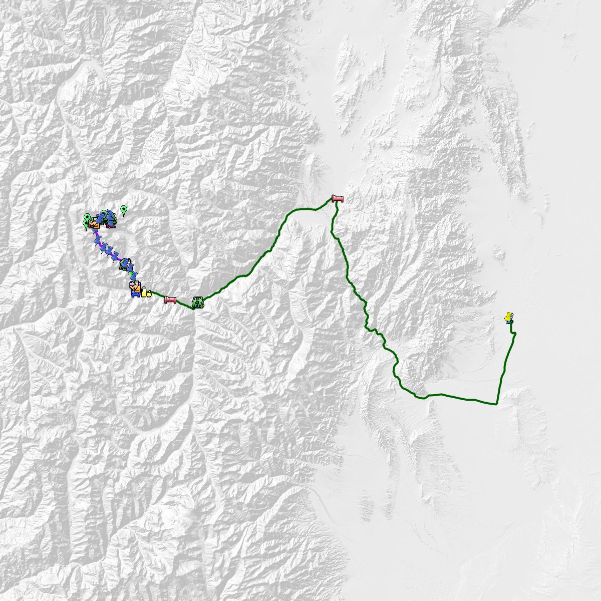 Aconcagua-normal-route - CalTopo