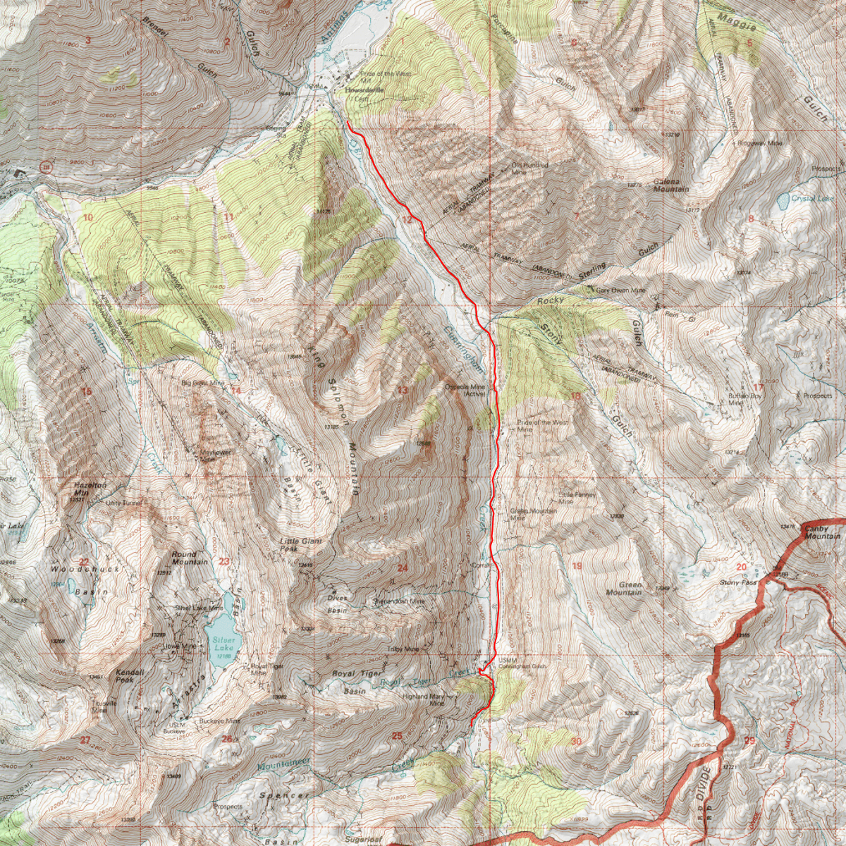 Cunningham - CalTopo