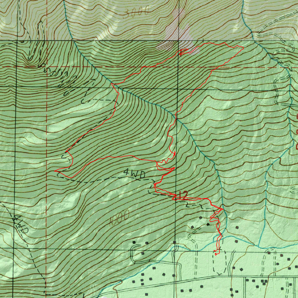 Talus Loop 12.18.16 - CalTopo