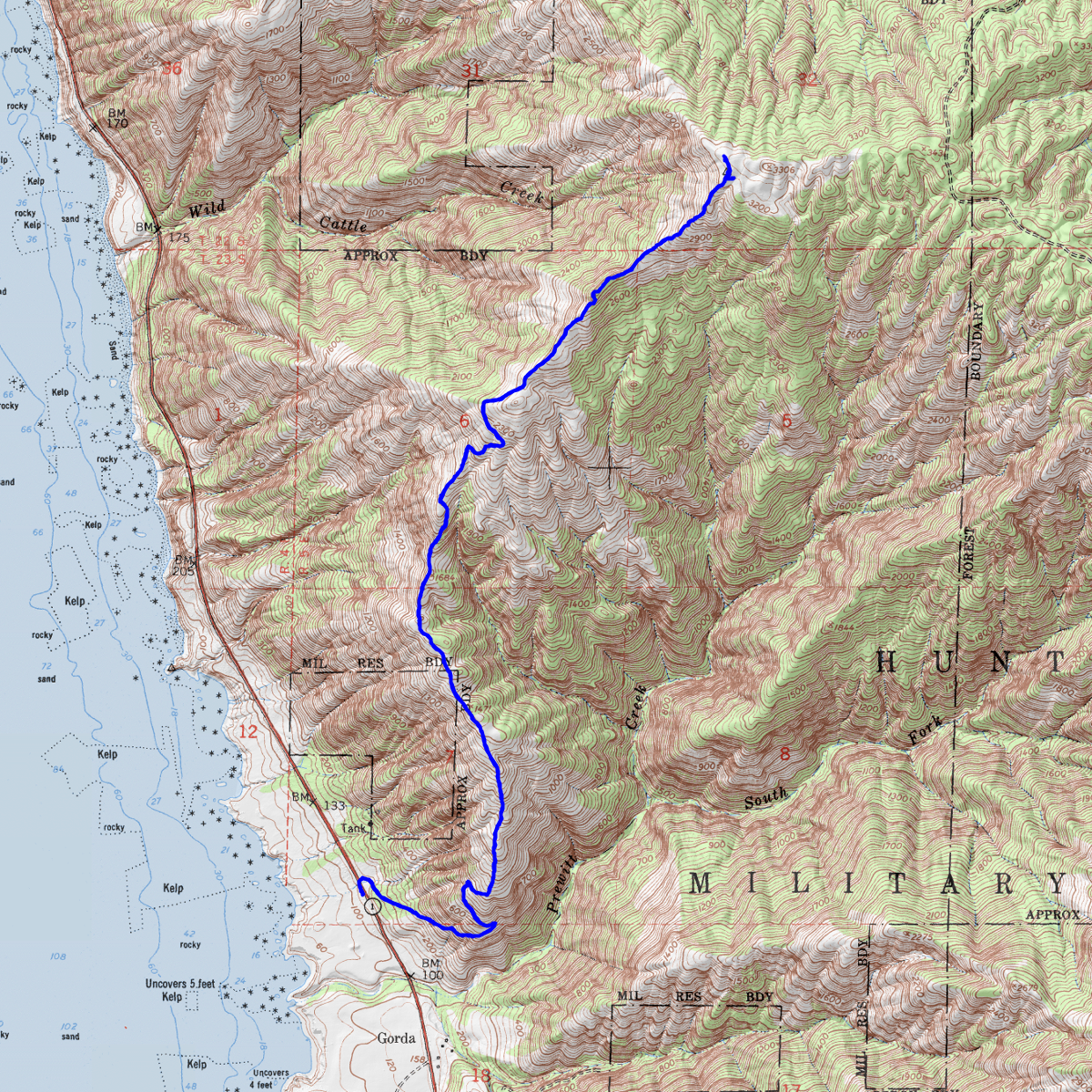2019-5-Prewitt Ridge - CalTopo