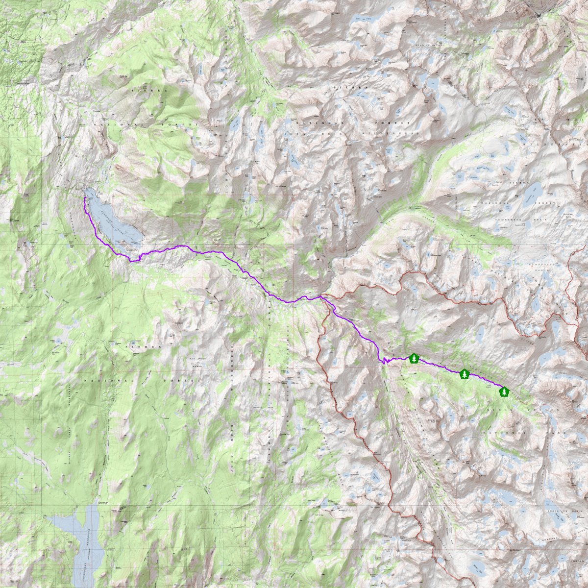 Evolution Valley 2022 - CalTopo
