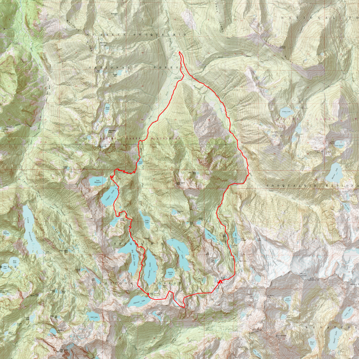 Alpine Lakes High Route