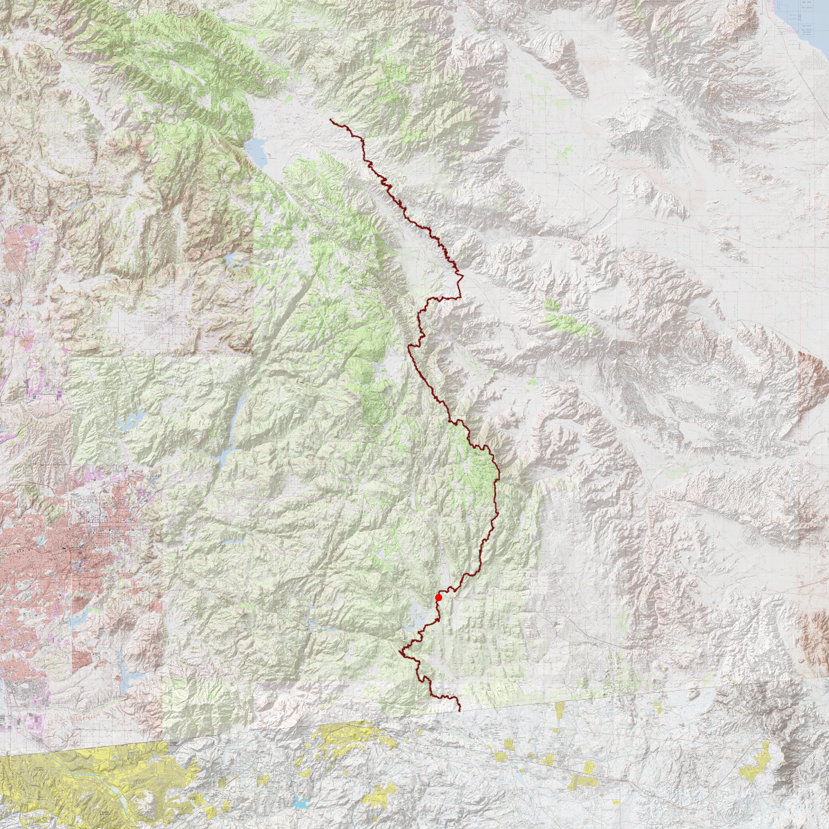 PCT - CalTopo