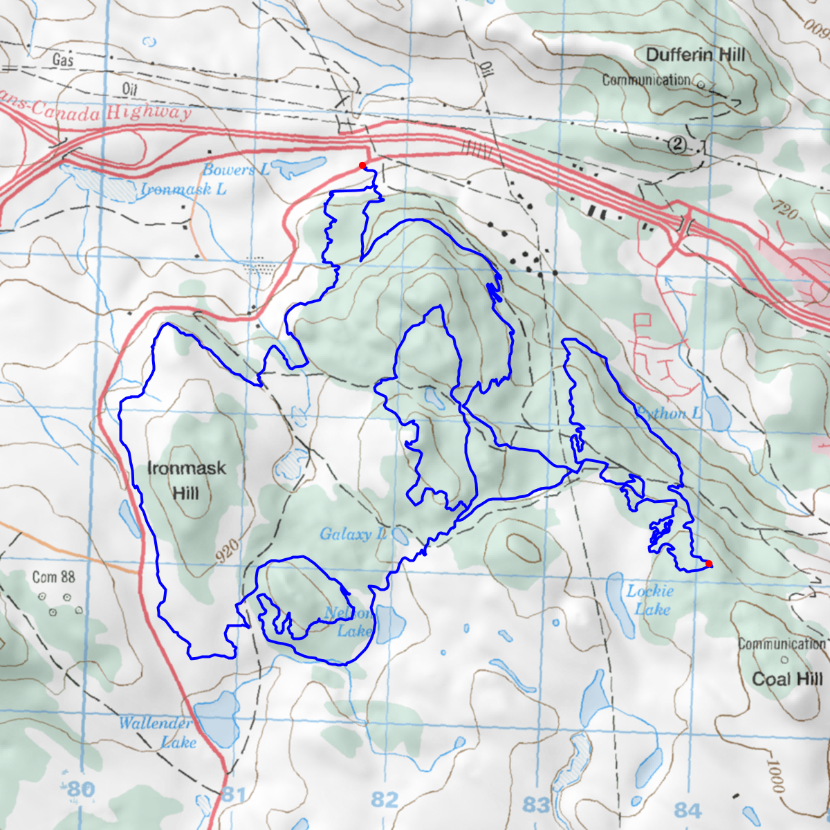pineview bike trails