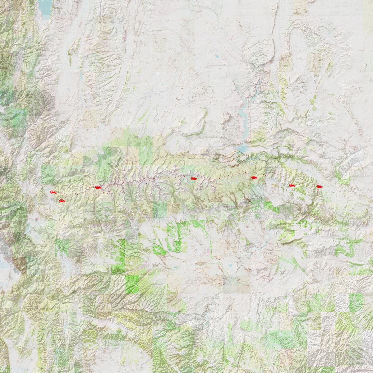 Uinta Alpine Traverse - CalTopo