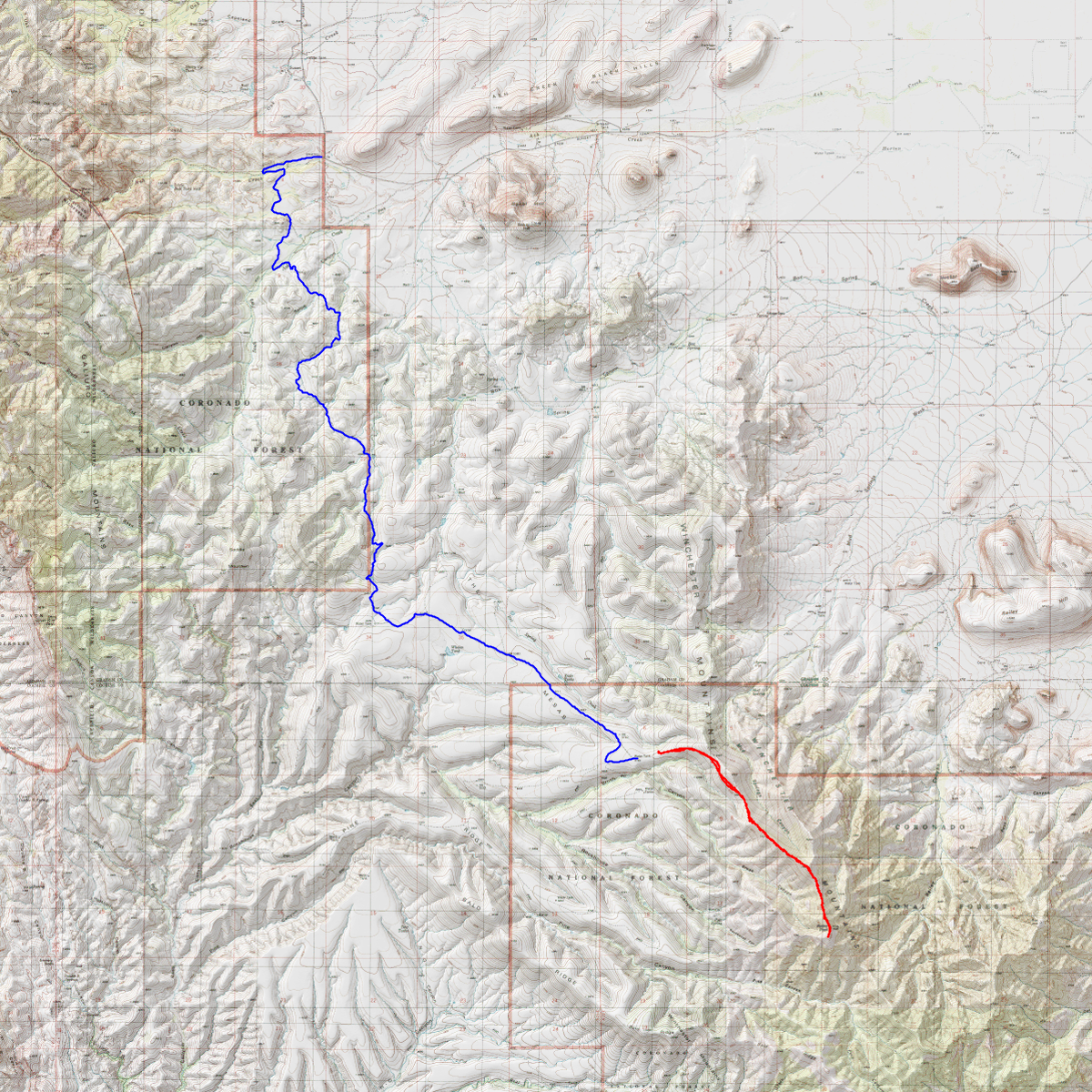 Reiley Peak - CalTopo