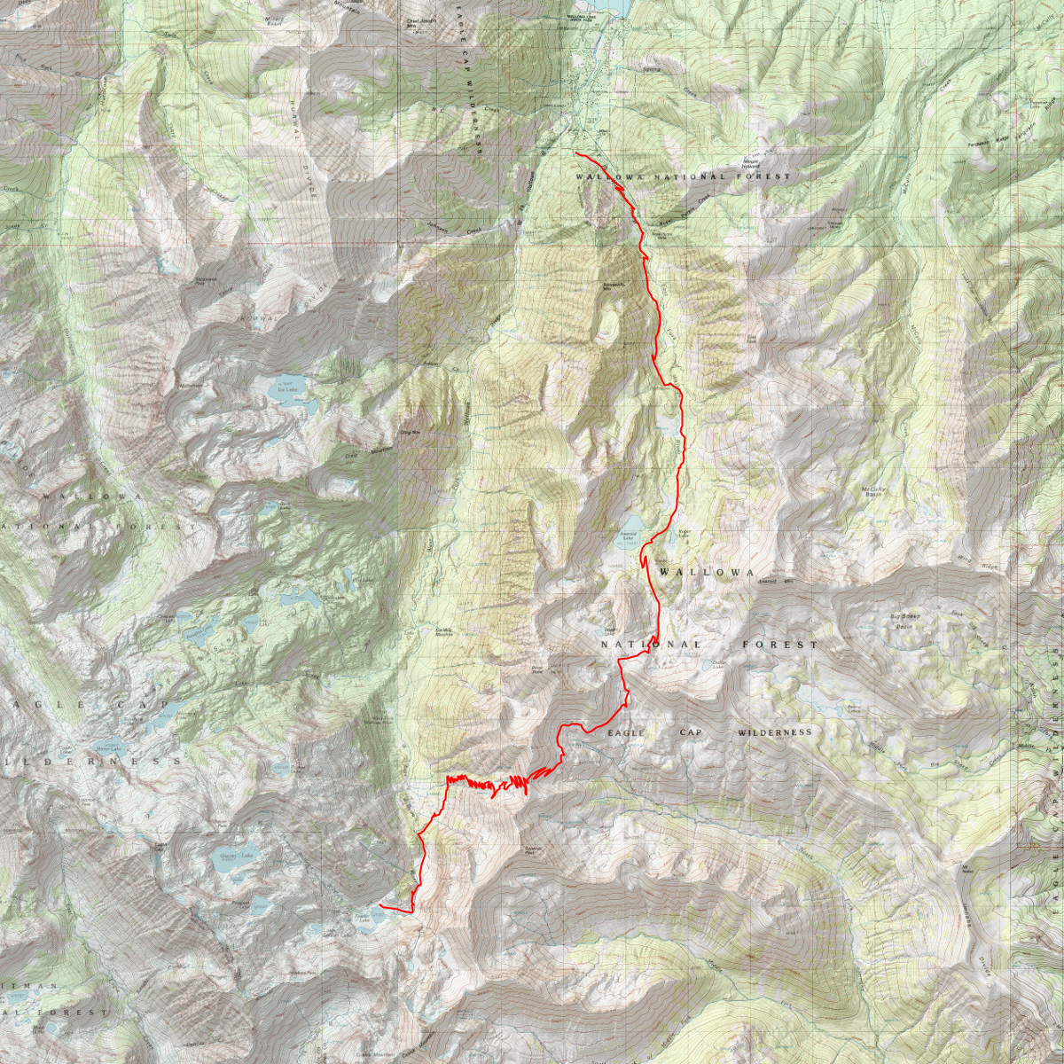 All day to fraser - CalTopo