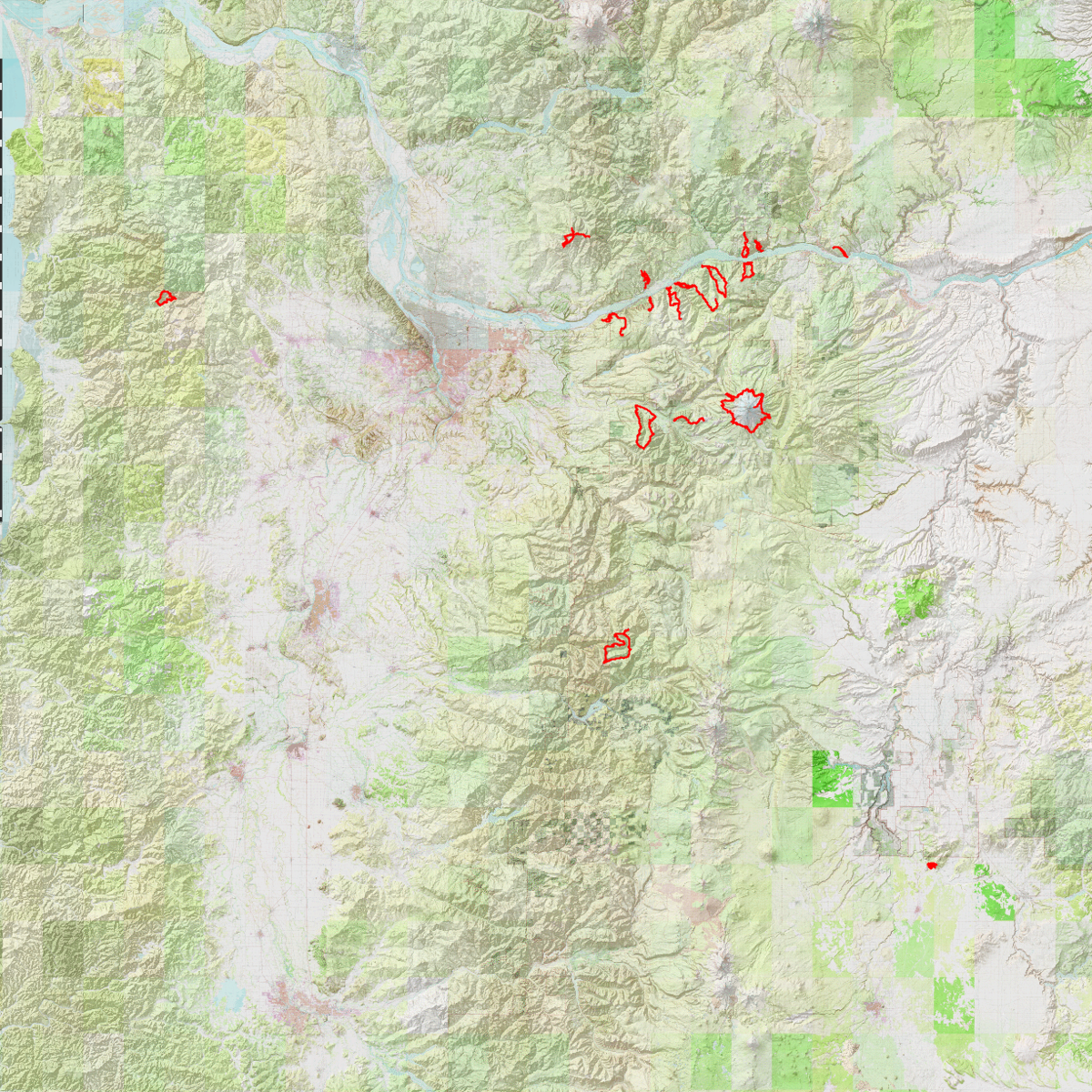 pdx training hikes - CalTopo