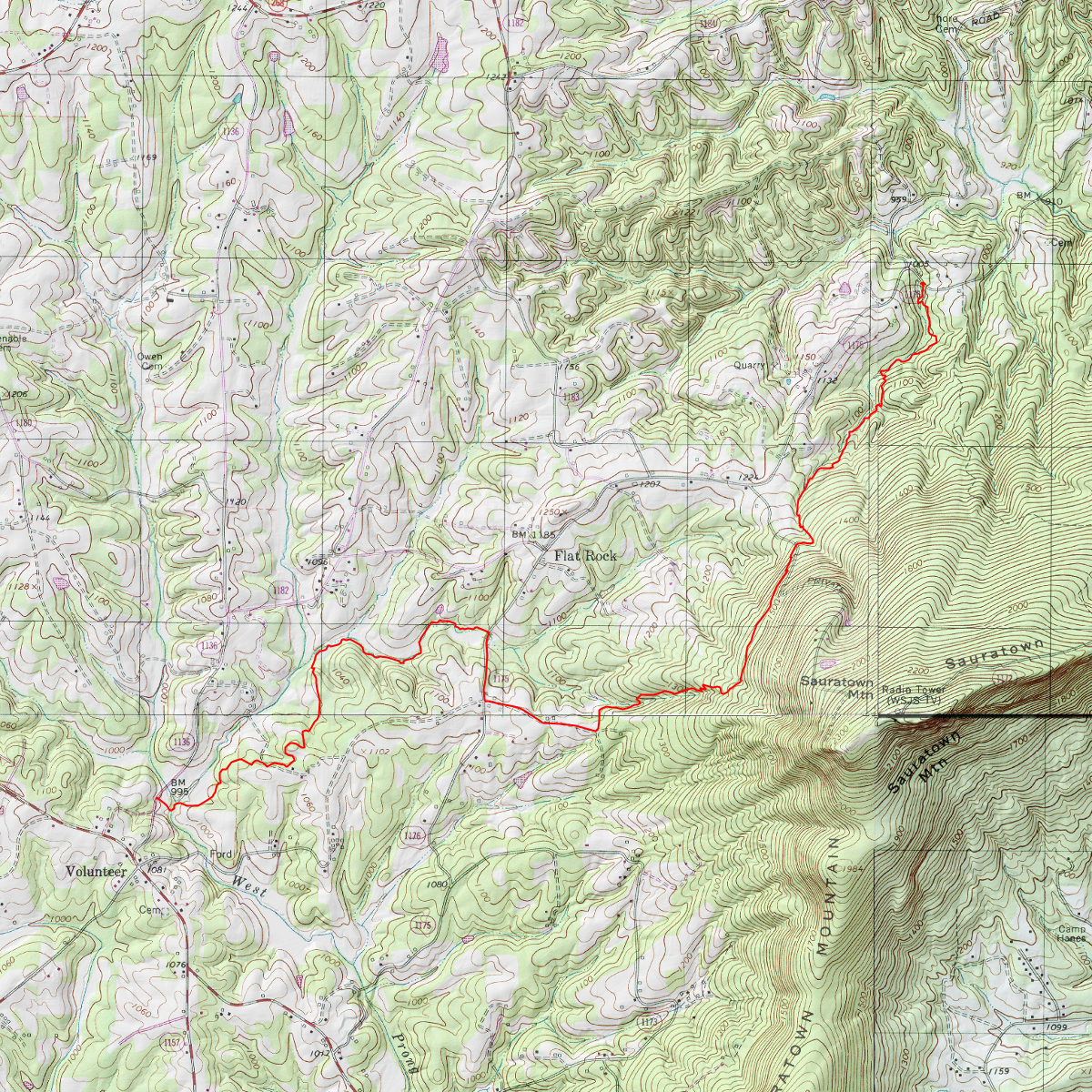 MST 7 - CalTopo