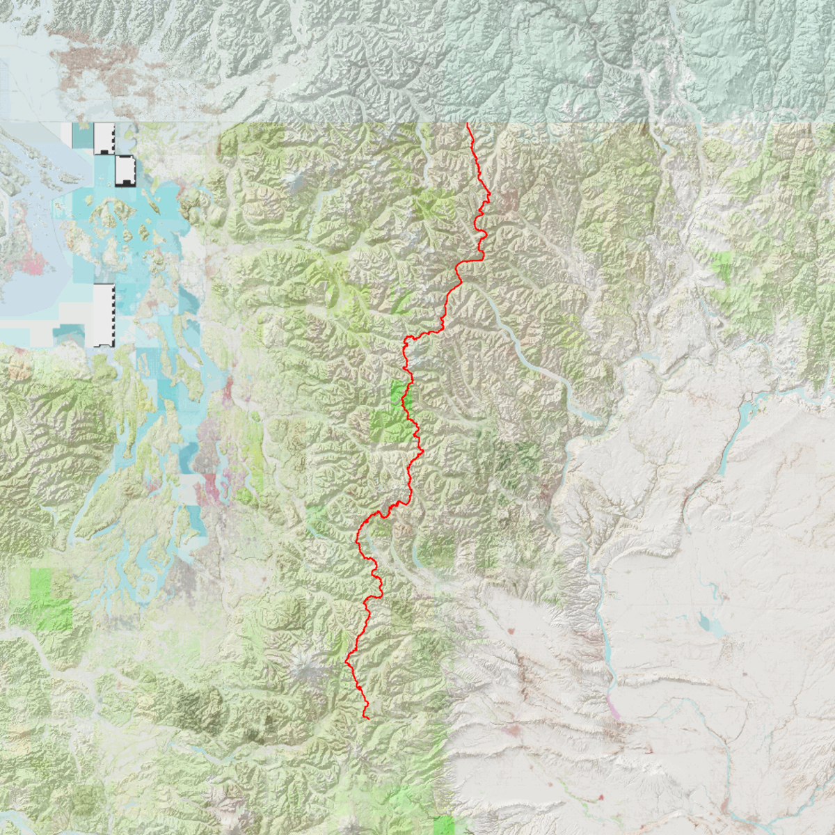 Cascades PCT - CalTopo