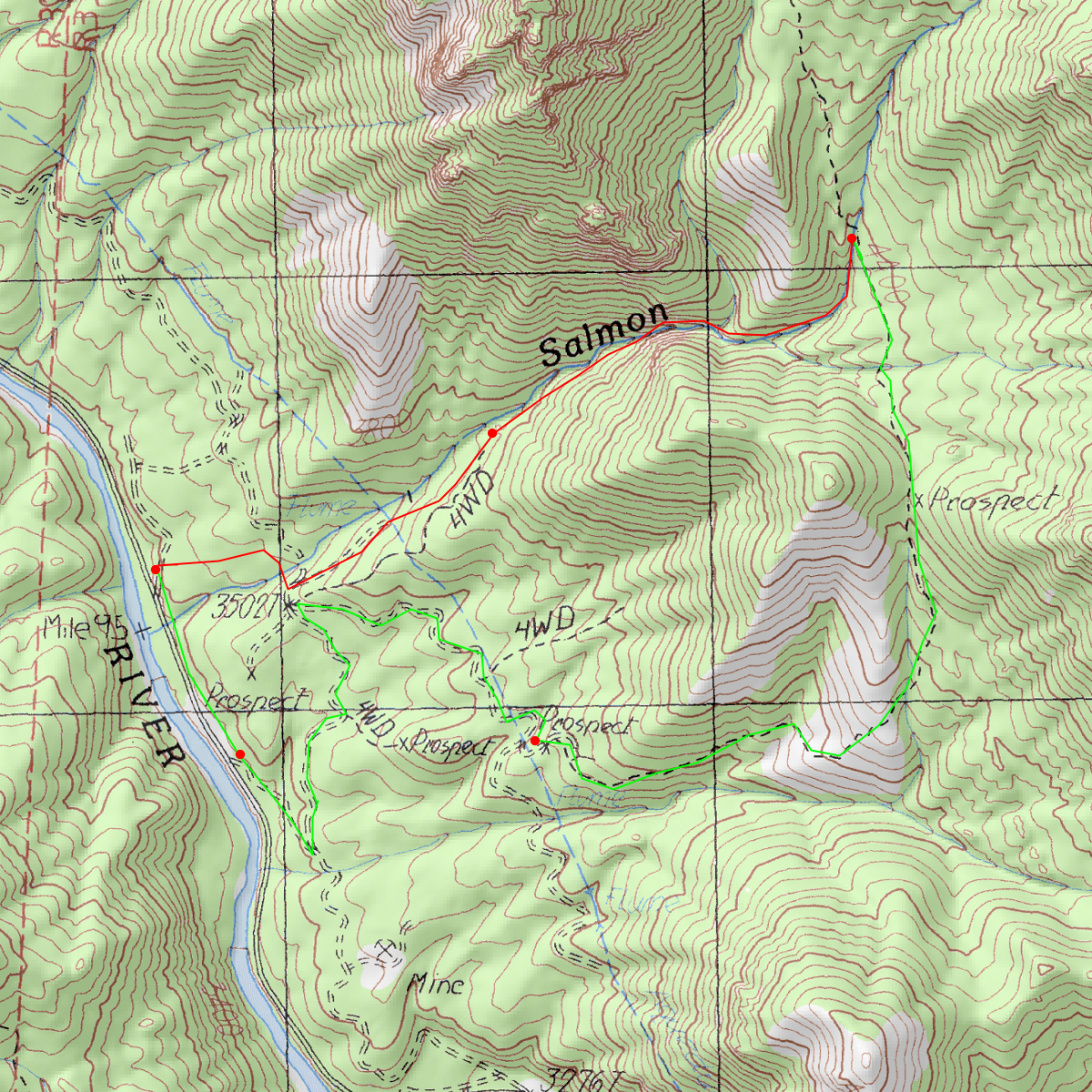 Lower Salmon CalTopo