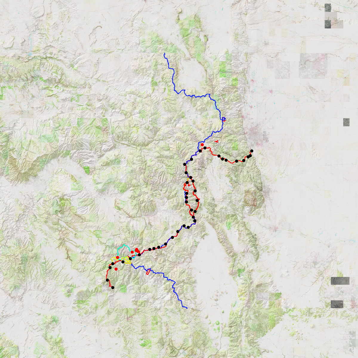 Colorado CDT - CalTopo