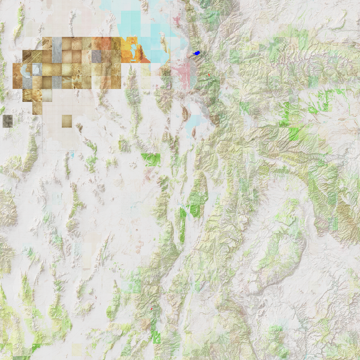 Slope shading - CalTopo